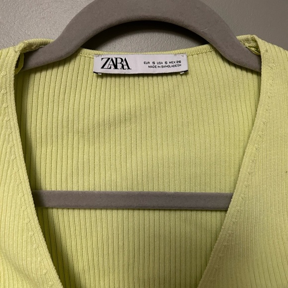 Zara CROPPED LONGSLEEVE - Picture 2 of 4